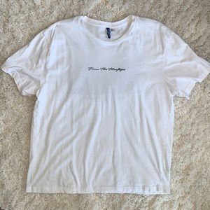 H&M LES NYC Rooftop XL Back Graphic Tee